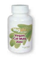 Vegan Cal-Mag Zinc 120ct from Veglife