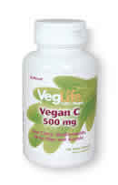 Vegan C 500 mg 120ct from Veglife