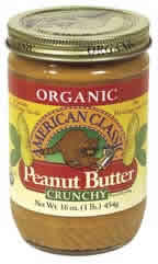 PEANUT BUTTER ORGANIC CRUNCHY
