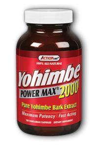 Natural Balance: Yohimbe Power Max 2000 (Pure Yohimbe Bark Extract) 100ct