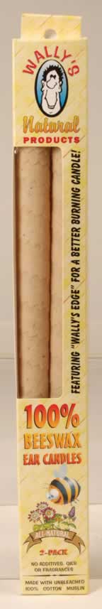 EAR CANDLE,BEESWAX - 1 / 2 PACK from Wally's Natural Products