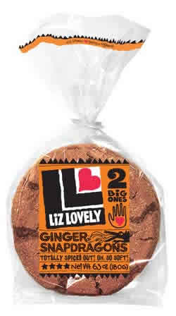 COOKIES,GNGR SNAPDRAGONS Case of 12 / CT from Liz Lovely