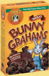 BUNNY GRAHAMS,OG,CHOCOLAT Case of 12 / 7.5 OZ from Annies Homegrown