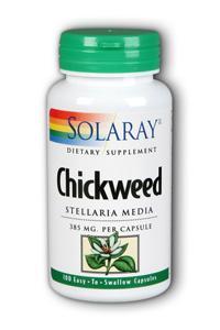 Chickweed 100ct 385mg from Solaray