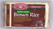 NUTRA-FR RICE,SHORT BROWN Case of 12 / 2 LB from Lundberg Farms