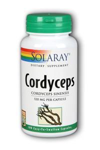 Solaray: Cordyceps 100ct 520mg