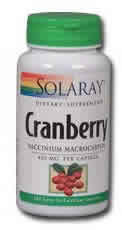 Cranberry 100ct 425mg from Solaray