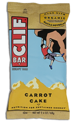 CLIF BAR,OG,CARROT CAKE Case of 12 / 2.4 OZ from Clif Bar