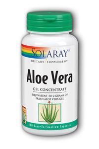 Aloe Vera Gel 100ct 2000mg from Solaray