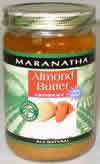 Maranatha Natural Foods: Almond butter roasted crunchy no salt 16 OZ