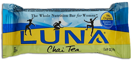 Luna bar,og,chai tea Case of 15 / 1.69 OZ from Clif Bar