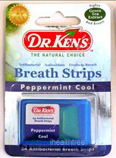 BREATH STRIPS,PEPPERMINT Case of 1 / 24 CT from Doctor Kens