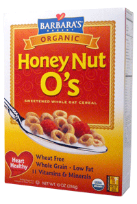 TOASTED O'S,OG,HONEY NUT Case of 12 / 10 OZ from Barbaras Bakery