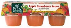 APPLESAUCE,OG,STRAWBERRY - 12 / 6/4 OZ from Eden Foods