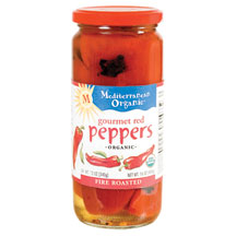 PEPPERS,OG,ROASTED,RED Case of 12 / 16 OZ from Mediterranean Organic