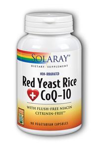 Red Yeast Rice Plus CoQ10 90ct from Solaray