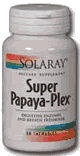 Ultra Strength Super Papaya Plex 90ct from Solaray