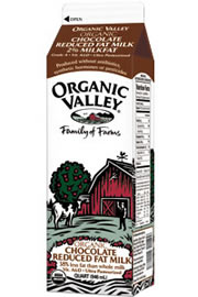 MILK,OG,UHT,CHOC,RDCD FAT Case of 12 / 32 OZ from Organic Valley