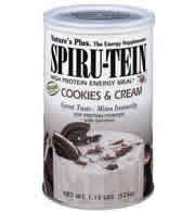 Spirutein Cookies and Cream 5 lb tub from Natures Plus