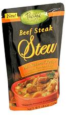 BEEF STEAK STEW Case of 9 / 18 OZ from Pacific Foods