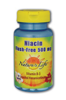 Flush-free niacin, 500 mg, 50ct