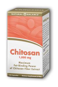 Natural balance: Chitosan 120ct