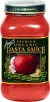 SAUCE ORGANIC GARLIC MUSHROOM Case of 6 / 24.5 OZ from AMY'S