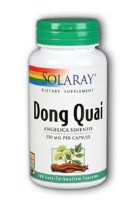 Solaray: Dong Quai 100ct 550mg