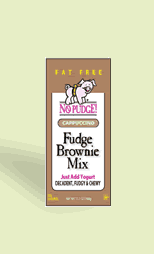 FUDGE BROWNIE MIX,CAPUCIN Case of 6 / 13.7 OZ from No Pudge