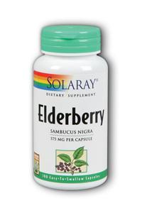 Elderberry Berries and Flowers 100ct 575mg from Solaray