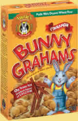 BUNNY GRAHAMS,OG,CINNAMON Case of 12 / 7.5 OZ from Annies Homegrown