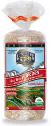 POPCORN RICE CAKES,OG,SLT Case of 12 / 8.5 OZ from Lundberg Farms
