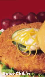 CHIK'N PATTIES,SPICY,VEG Case of 12 / 10 OZ from Boca Foods
