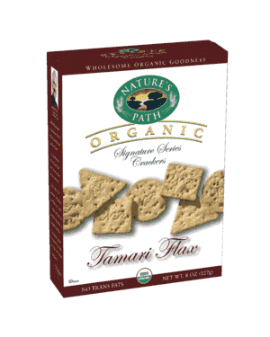 CRACKERS,TAMARI FLAX Case of 12 / 8 OZ from Nature's Path