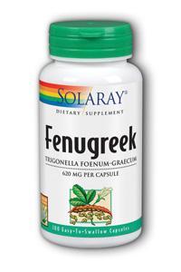 Fenugreek Seeds 100ct 620mg from Solaray