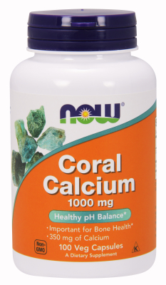NOW: CORAL CALCIUM 1000MG 100 VCAPS