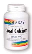 Solaray: Coral Calcium 120ct 1000mg