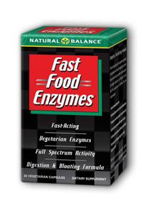 Natural Balance: Fast Food Enzymes 30ct