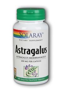 Solaray: Astragalus 100ct 400mg