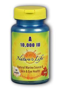 Natures Life: Vitamin A 10,000 IU 100ct