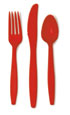 CUTLERY,RED