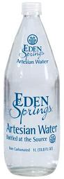 ARTESIAN WATER,GLASS Case of 12 / 33.8 OZ from Eden Foods