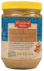 SPRD PNT BTR,CRMY,HNY,SLT Case of 12 / 16 OZ from Arrowhead Mills