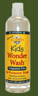 Kids wonder wash fragrance free, 4OZ