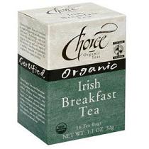 TEA,OG,BREAKFAST,IRISH Case of 1 / 16 CT from Choice Organic Teas