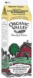 BUTTERMILK,OG,HTST,1%,CLT Case of 12 / 32 OZ from Organic Valley