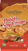 POTATO SOY CRISP BBQ 12/CS 1 from GENISOY PRODUCTS CO.