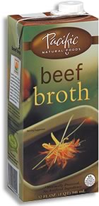 BROTH,NATURAL BEEF Case of 12 / 32 OZ from Pacific Foods
