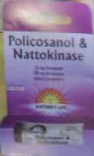 Policosanol and Nattokinase 50 tablets from Natures Life