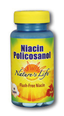 Niacin and policosanol 1000mg  23mg, 60 Tabs